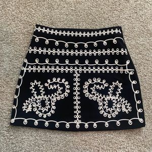 Embroidered skirt